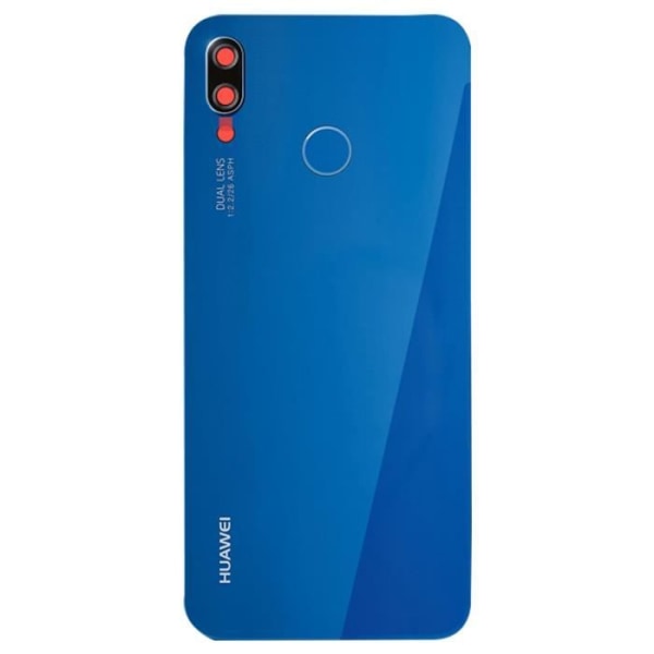 Bakruta Huawei P20 Lite Kameralins Fingeravtryckssensor Original Svart Svart