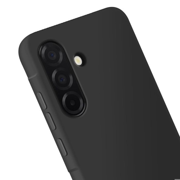 Coque til Samsung Galaxy A56 Silikone Fleksibel Gummi Akashi Sort Svart