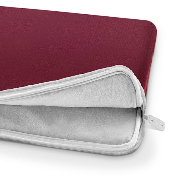 Pochette til MacBook Pro Retina 13 Ultra tynd Soft touch Basic Slim MW Bordeaux Röd