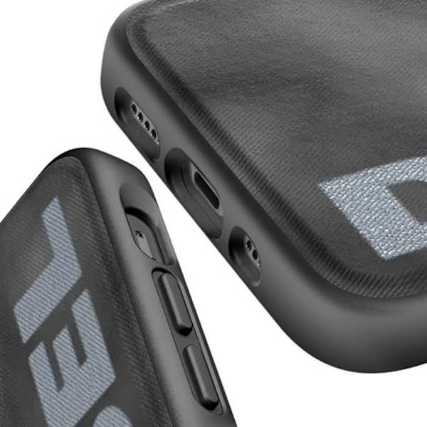 Fodral till iPhone 12 Mini Anti-fall 1,5m Denimbeläggning Diesel Svart Svart