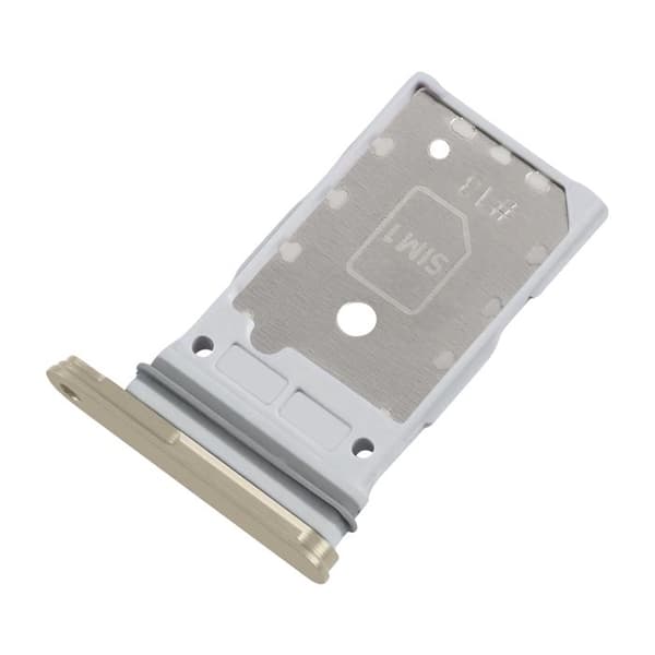 SIM-kortsfack för Galaxy S24 / S24 Plus Dual Nano SIM Plats Beige Beige