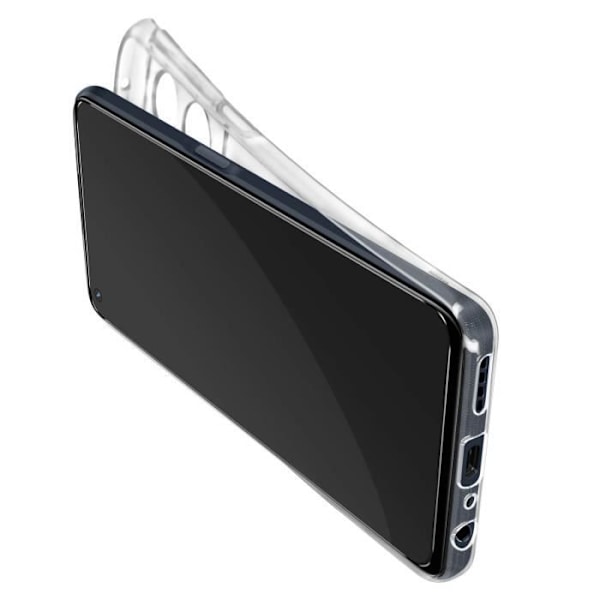 Fodral och glas Realme 9 5G och 9 Pro / OnePlus Nord CE 2 Lite 5G transparent Vit