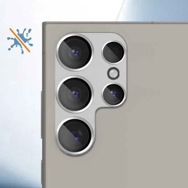 Hærdet glas kamerabeskytter til Samsung Galaxy S24 Ultra Enkay Silver