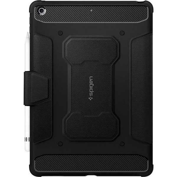 Rugged Armor Pro Flip-fodral för iPad 10.2 (2020 / 2019) - Svart