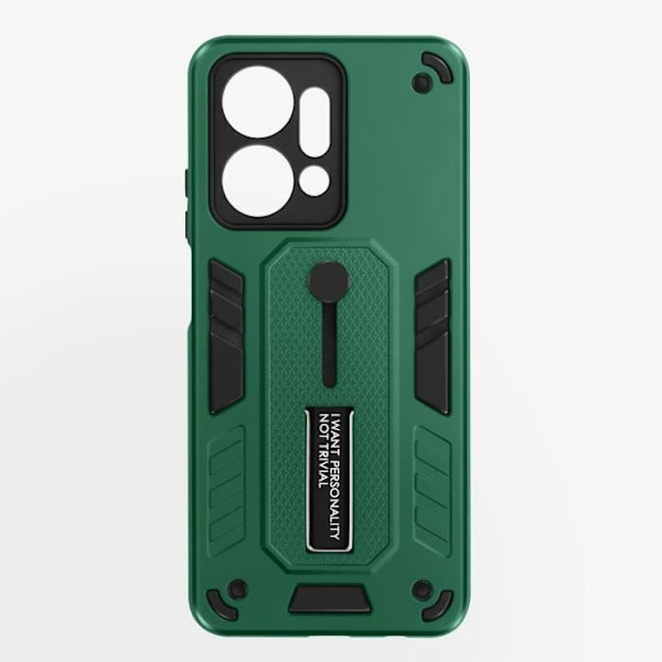 Smartphone-fodral - AVIZAR - Slidy-serien - Stötsäker - Fällbar ställning - Grön Grön
