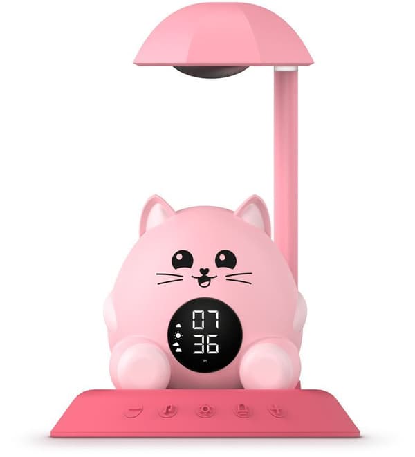 Vækkeur med natlampe - BIGBEN KIDS - Kat Ros