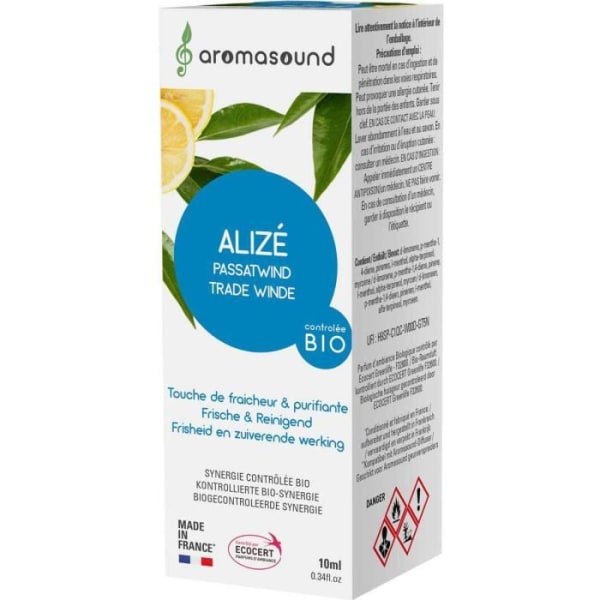 Aromasound eterisk olja synergi - Bigben Interactive - Alizé parfym - 10 ml