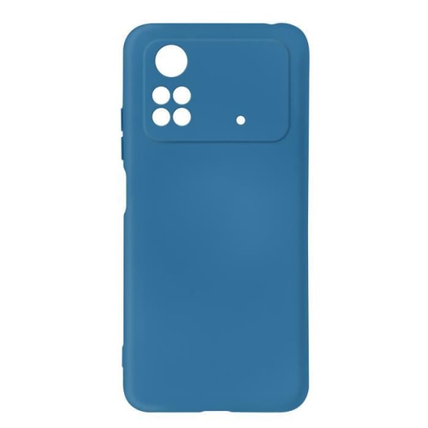 Coque - ILMOITA - Xiaomi Poco M4 Pro 4G - Puoli-jäykkä - Ohut - Sininen