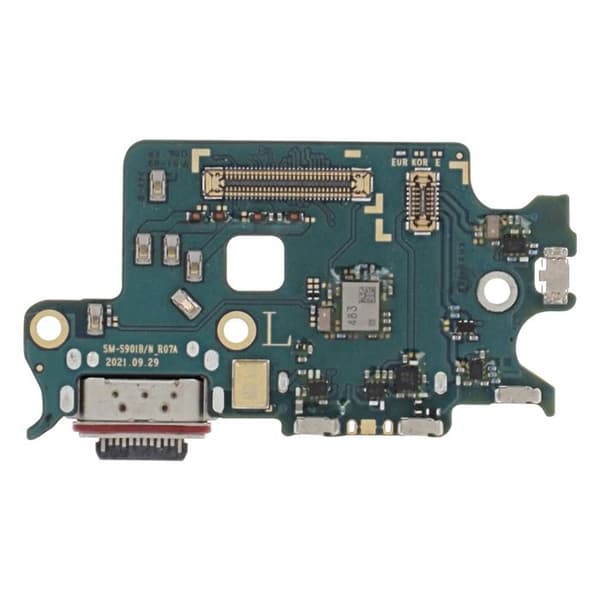 USB-C Opladerconnector - AVIZAR - Galaxy S22 - Grøn - SIM - Mikrofon - Reparation Grön