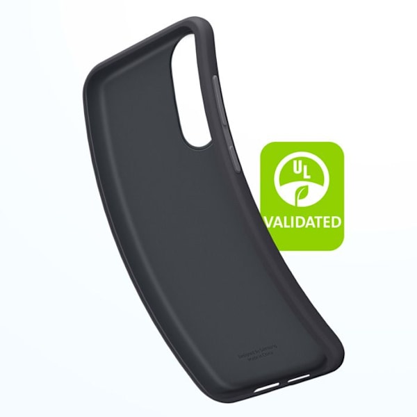 Coque til Samsung S25 Edge Silikone Fleksibel Blød Berøring Original Samsung Sort
