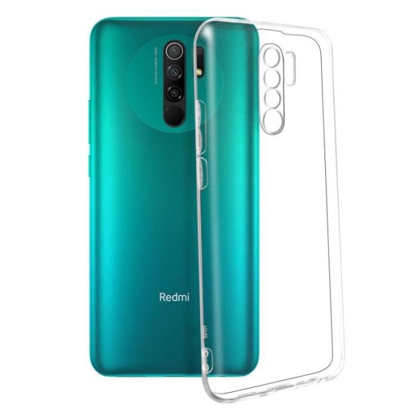 Xiaomi Redmi 9 Case Silikone Gel Fleksibel Ultratynd og let gennemsigtig hvid