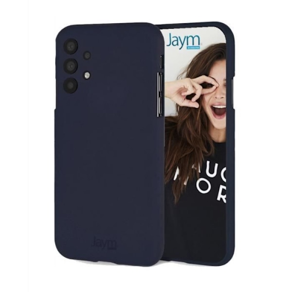 JAYM Premium Soft Feeling mjukt fodral för Samsung Galaxy A32 4G - Jaym Blue - Stötmotstånd Blå