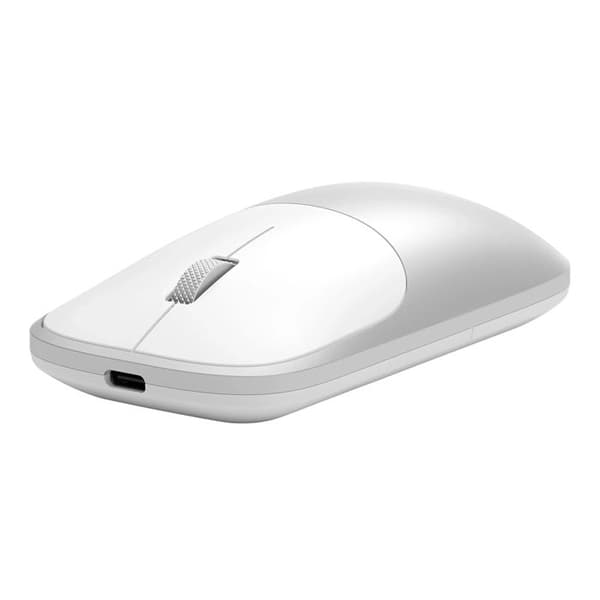 Langaton hiiri - SATECHI - Slim EX - Bluetooth monilaitteille & 2,4 GHz - USB-C-lataus - Hiljaiset napsautukset Grå