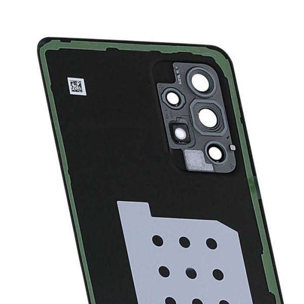 Batteri Cache - Samsung - Galaxy A52 - Svart - Reservdel - Inbyggt Lim Svart