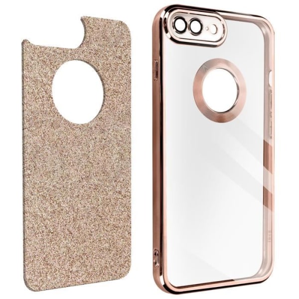 iPhone 7 Plus -kotelo Glitter Rose Gold -kotelo