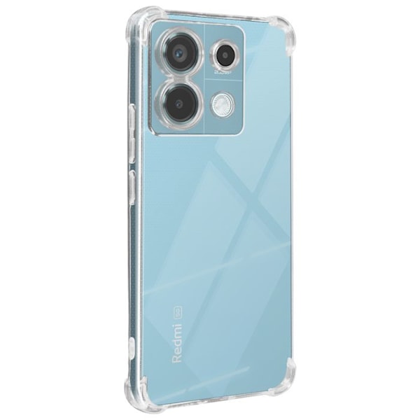 Stötsäkert fodral för Redmi Note 13 Pro 5G förstärkta hörn Mayaxess Mayaxess Transparent Transparent