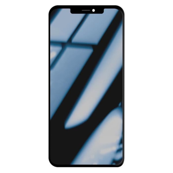 Erstatningsblød OLED-skærm til iPhone XS Max - RELIFE - Sort - AAA Hard OLED-teknologi - Oleofobisk glas Svart