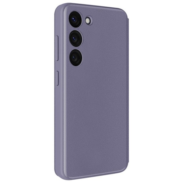 Etui Vindue til Samsung Galaxy S23 med Klap Kortholder Lavendel Lila