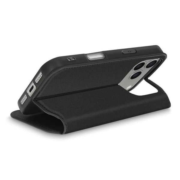 Folio Etui - AVIZAR - iPhone 17 Pro - Kortholder - Støttefunktion - Sort Svart