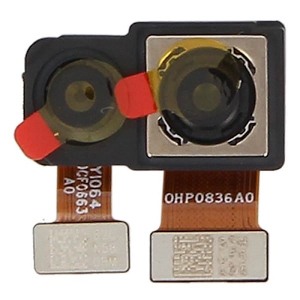 Bagkamera - Huawei - Y6 2018 - Kompatibelt fotomodul - Integreret kabel - Sort Svart