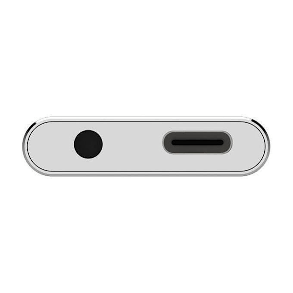 Cygnett USB-C till minijack 3,5 mm i USB-C Essential ljudadapter (vit)