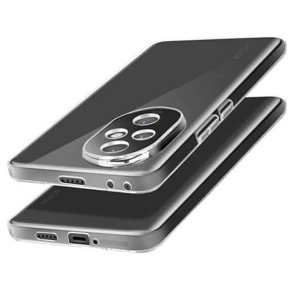Honor 200 Pro - Pehmeä Silikoni Kuori Mayaxess Läpinäkyvä Transparent