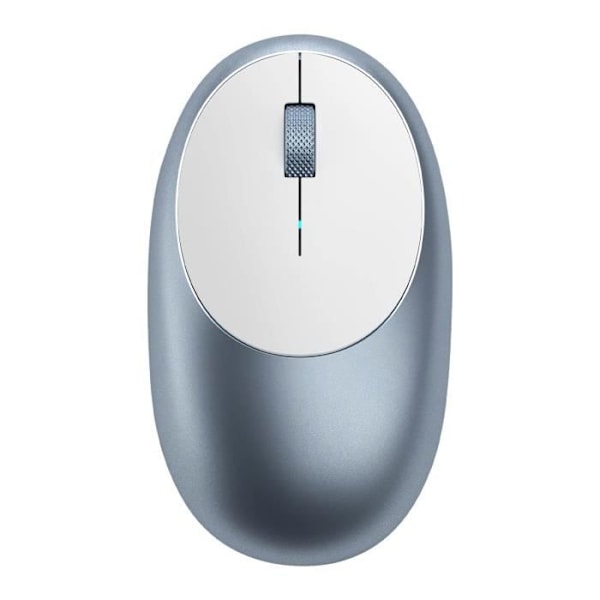 Bluetooth Mus Ergonomisk Design Genopladelig USB-C M1 Satechi Blå Blå