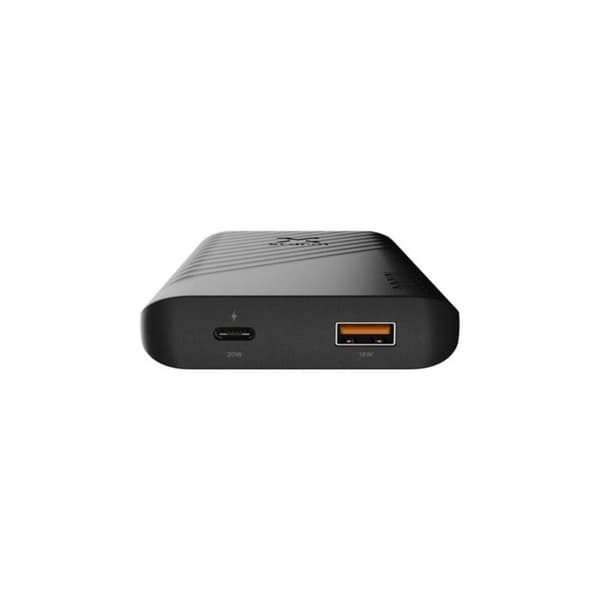 Extern Batteri 10000mAh Go2 Serie USB-C 20W / USB-A 18W Xtorm Svart Svart