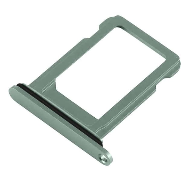 SIM-kort skuffe iPhone 12 / 12 Pro - Grøn - Erstatningsplads til Nano SIM Grön