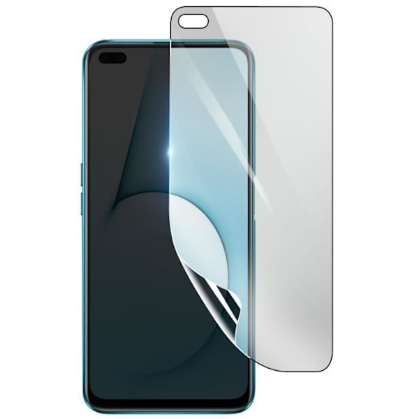 Skärmskydd - 3MK - Realme X50 - Stötsäker Hydrogel - Transparent - Reptålig Transparent