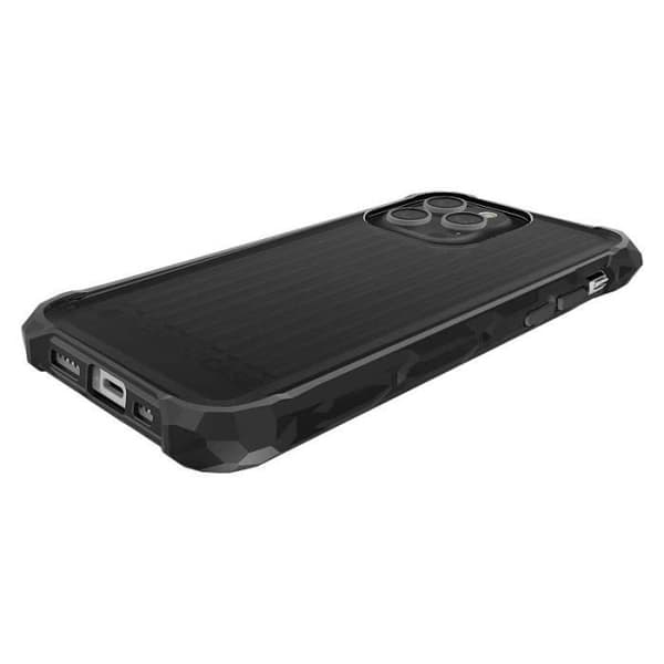 Element Case Special Ops - iPhone 13 Pro Max -kuori (Mil‑Spec, Savunharmaa/Musta) Røg/Sort