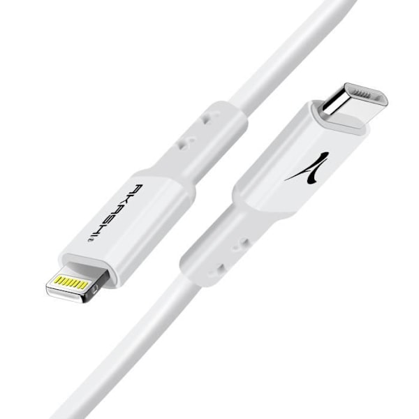 USB-C til Lightning Hurtigopladningskabel 3A Dataoverførsel 1.5m Akashi Hvid