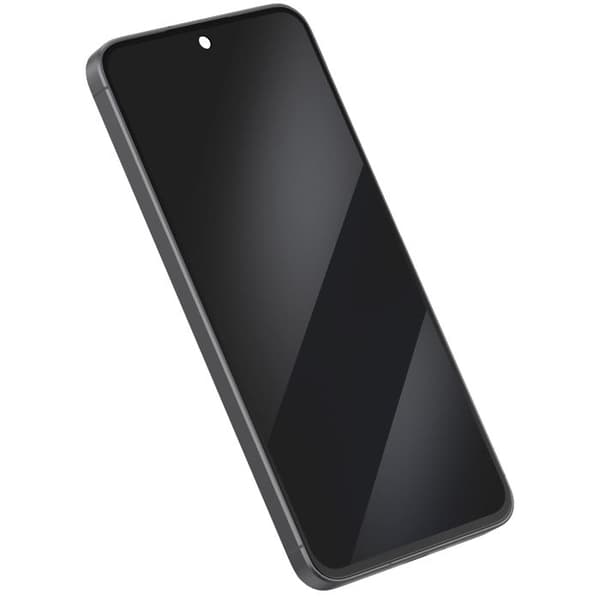 Fuldskærm til Galaxy A56 OLED-panel + Berøringsglas + Mørkegrå chassis Grå