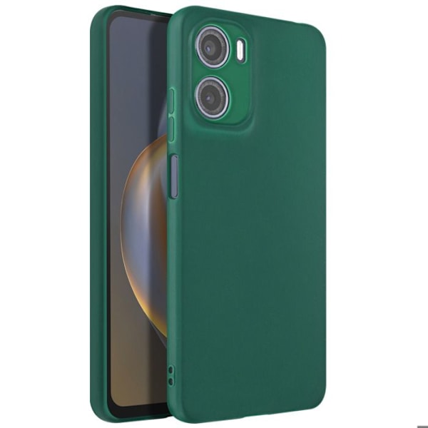 Coque til Motorola Moto E15 og Moto G05 Silikone Blød Mat Grøn Grön