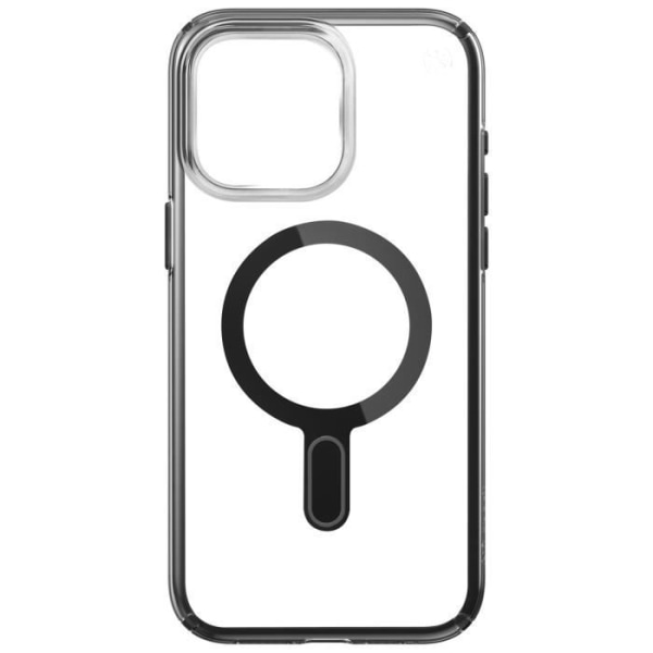 MagSafe kotelo iPhone 15 Pro Presidio Perfect Clear Clicklock Speck Black -laitteelle Transparent