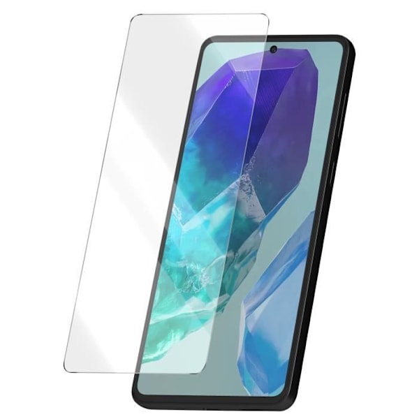 Karkaistu lasi - AVIZAR - Samsung Galaxy M55 - 9H Kovuus - Naarmuuntumaton - Läpinäkyvä Transparent
