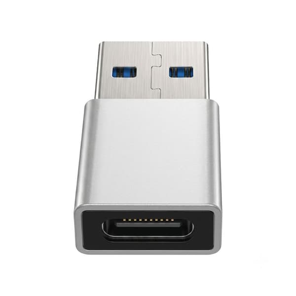 USB-C Hun til USB 3.0 Han Højhastighed 5Gbps Blue Star Sølv