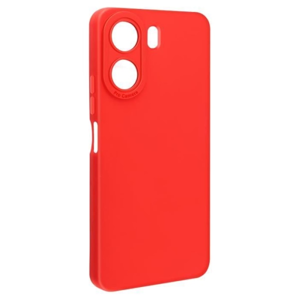 Smartphonefodral - AVIZAR - Xiaomi Redmi 13C - Förstärkt skydd - Röd - Mjuk yta Röd