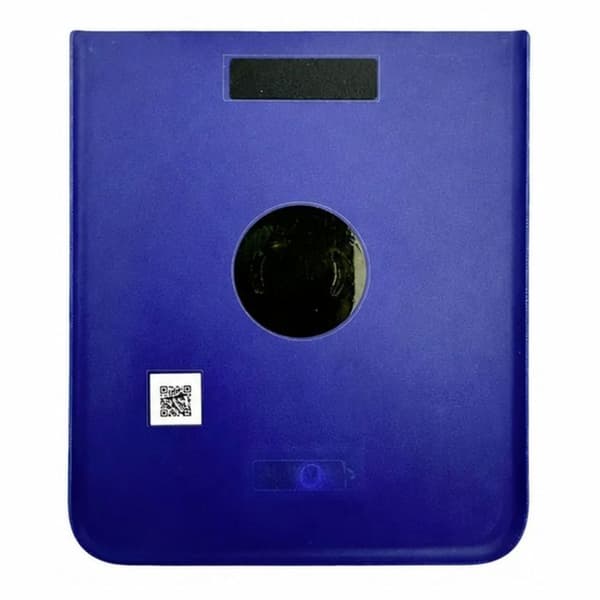 Bageste glas til Motorola Razr 70 Ultra Service Pack Motorola Blå Blå