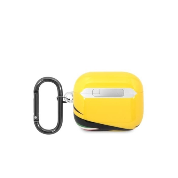 Kotelo Airpods 3:lle - FERRARI - Iskunkestävä silikoni - keltainen Gul