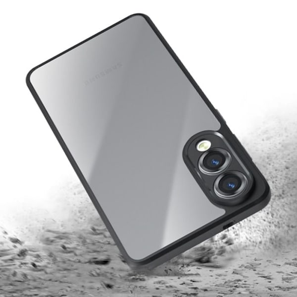 Silicone Antichoc Sort Cover til Samsung Galaxy S25 Edge Svart