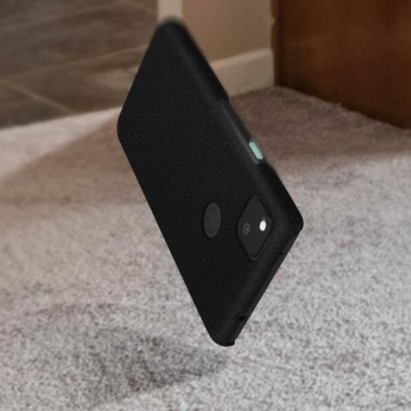 Skyddsfodral - Google - Pixel 4A - Hårdt - Tygfinish - Spårfri och tvättbar Svart