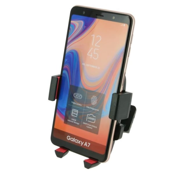 Smartphone-stativ Roterbart 360° integrerade lysdioder Max höjd 1m - AVIZAR - Silvergrå - Maxvikt 2 kg
