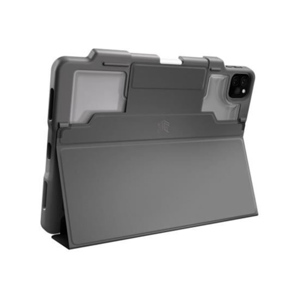 Etui med klap - STM - Dux Plus - Kompatibel med iPad Pro 12.9 - Sort - Optimal beskyttelse Svart