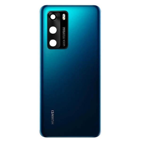 Cache Batteri - HUAWEI - P40 - Original Bagcover - Blå - 20 g Blå