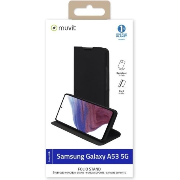 MUVIT FOR CHANGE FOLIO STAND RECYCLETEK SAMSUNG GALAXY A53 5G