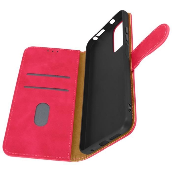 Pink pung etui til Xiaomi Redmi Note 11 og Note 11s - AVIZAR - stift - video support funktion Rosa