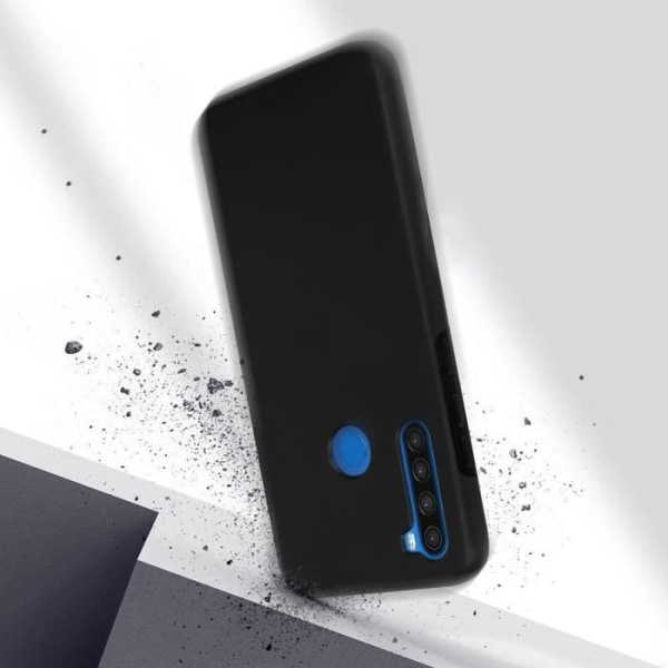 Skyddshölje - AVIZAR - Xiaomi Redmi Note 8/2021 - Flexibelt - Matt - 360° Svart