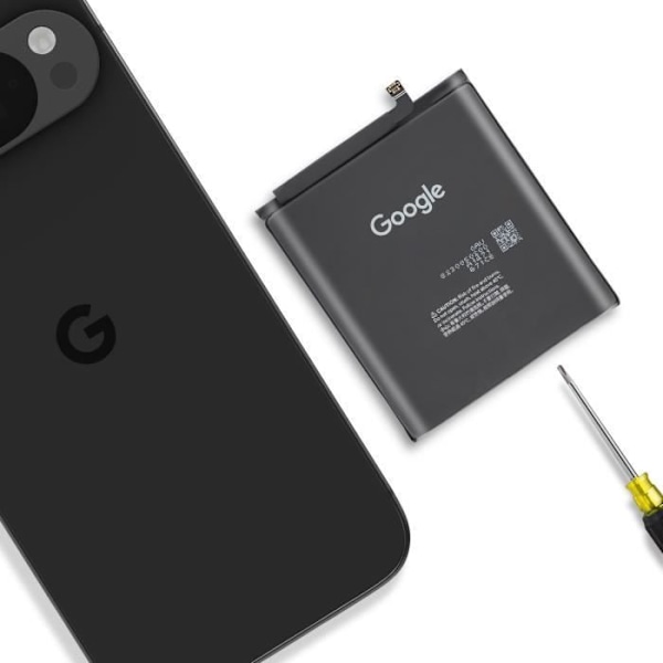 Intern batteri för Google Pixel 9 Pro 4700mAh modell GWRL2 Google Svart Svart