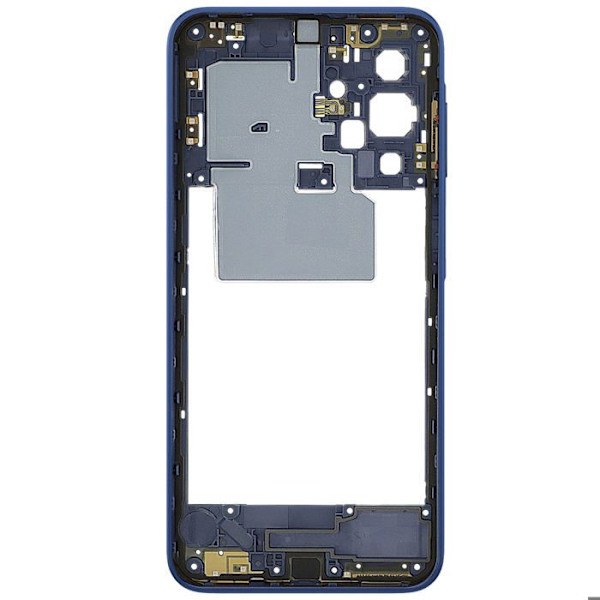 Erstatningscentralchassis til Galaxy A17 5G Mørkeblå Blå